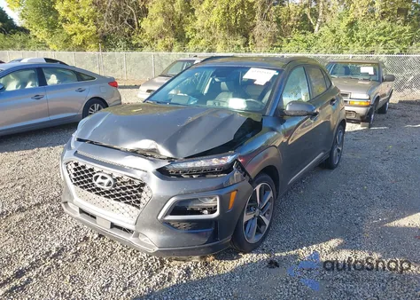 2021 Hyundai Kona Ultimate z USA, uszkodzony, nr VIN KM8K5CA50MU675072